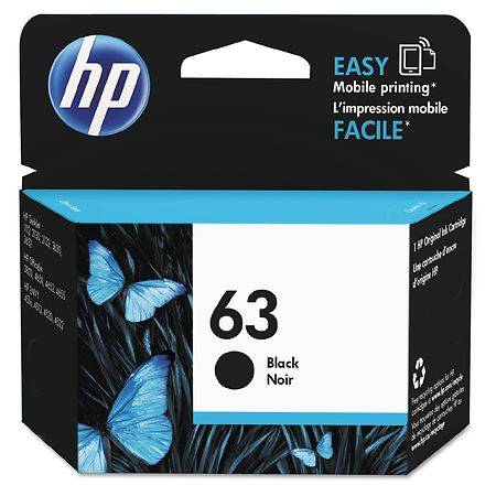 HP Ink Cartridge 63 Black