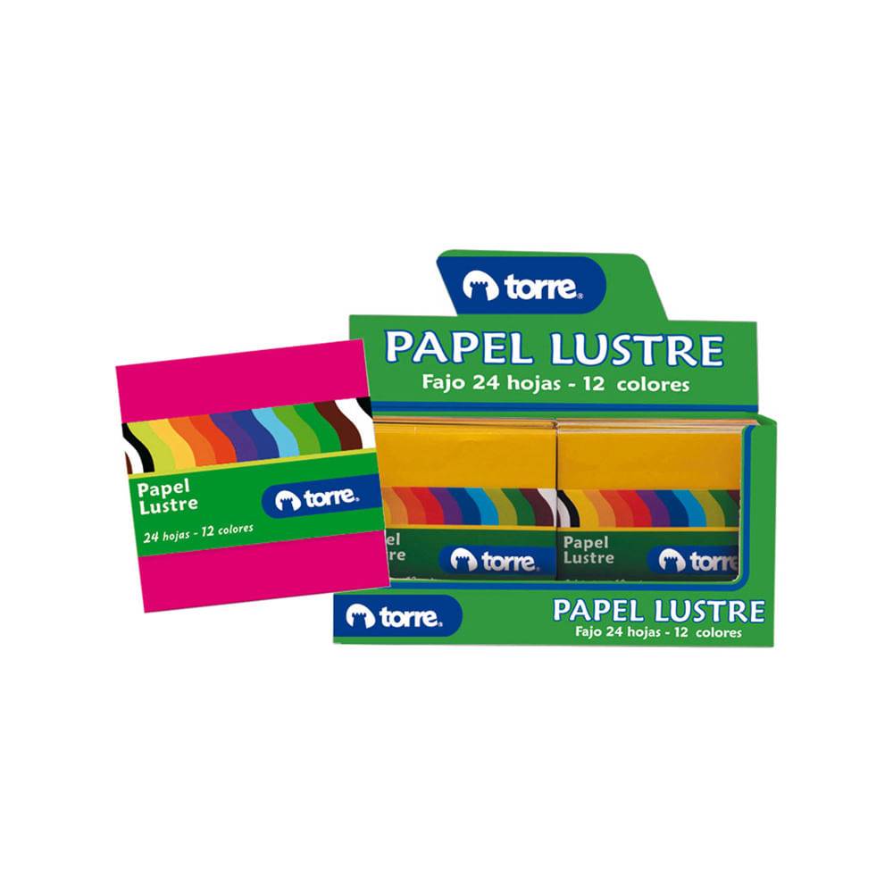 Torre · Papel lustre (50 g)