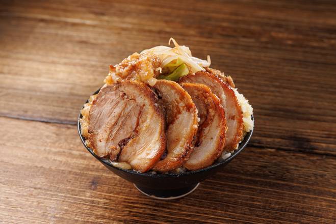 二郎系・背徳めし】ニクとヤサイとコメ 半田店の出前・宅配