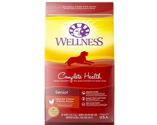 Wellness Complete Health Senior - Deboned Chicken & Barley Recipe (5 lb)