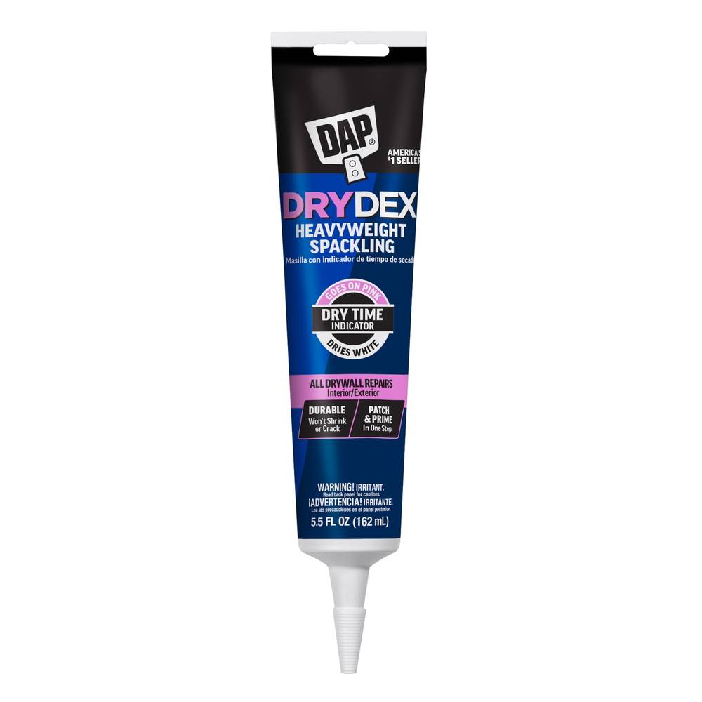 DAP DryDex 5.5-fl oz Color-changing Interior/Exterior White Spackling | 12346