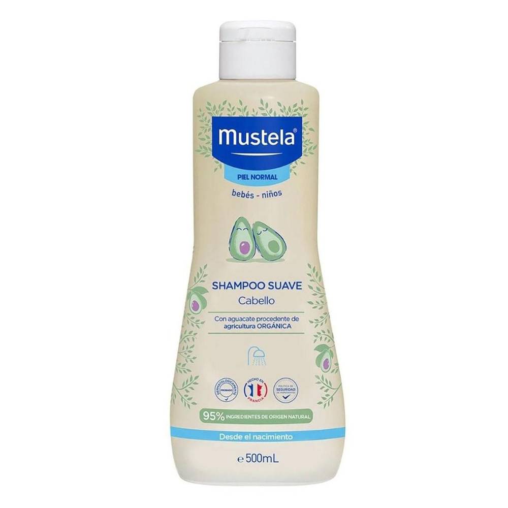 Mustela · Shampoo suave (500 ml)