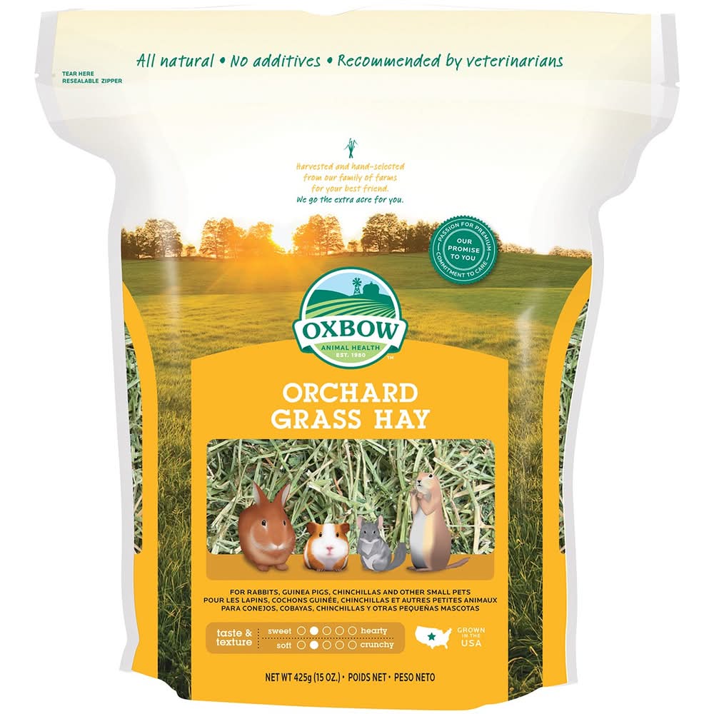 Oxbow Orchard Grass Hay for Small Animals (15 oz)