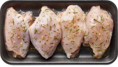 Chicken Thighs Boneless Rosemary Herb Marinade Up To 10% Solution