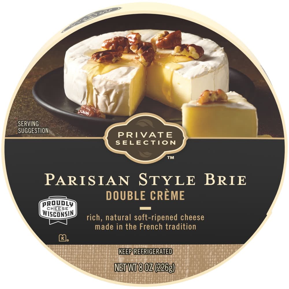 Private Selection Parisian Style Brie, Double Creme (226 g)