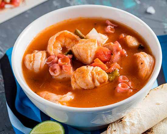 Sopa de mariscos