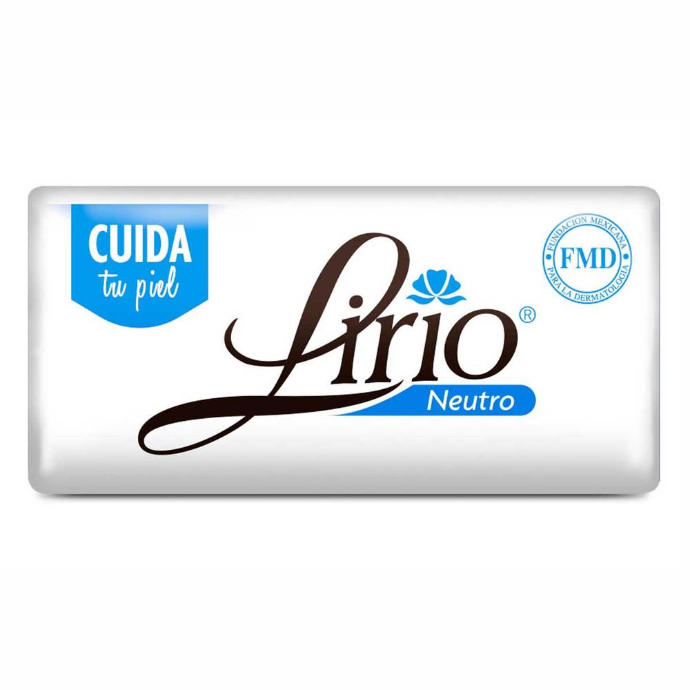 Lirio jabón en barra neutro (100 g)