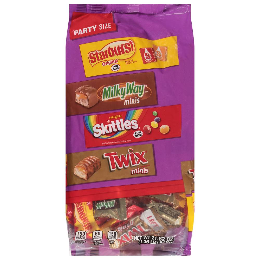 Mars Variety Candy Party Size Bulk Bag, Assorted (21.82 oz)