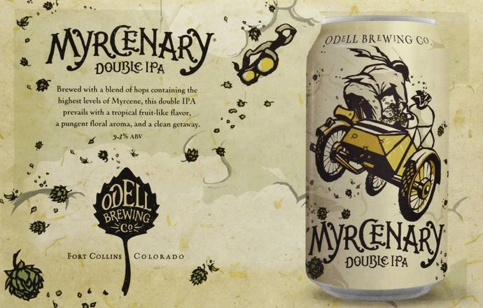 Odell Brewing Co Myrcenary Domestic Double Ipa Beer (6 ct, 12 fl oz)