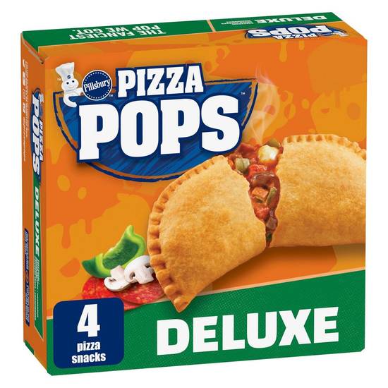 Pillsbury Pizza Pops Deluxe Pizza Snacks (4 ct)