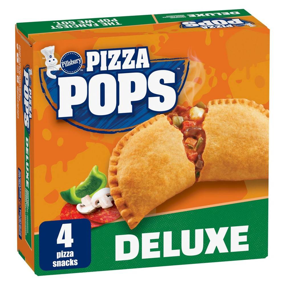 Pillsbury Pizza Pops Deluxe Pizza Snacks (380 g)