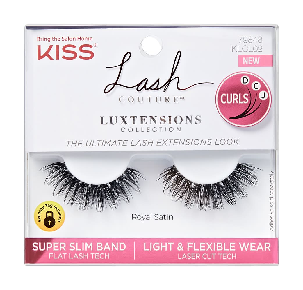 KISS Lash Couture Royal Silk Luxtensions Collection Eyelashes