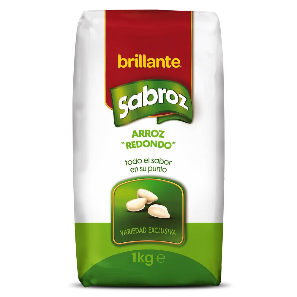 Arroz Redondo Brillante Paquete 1 Kg