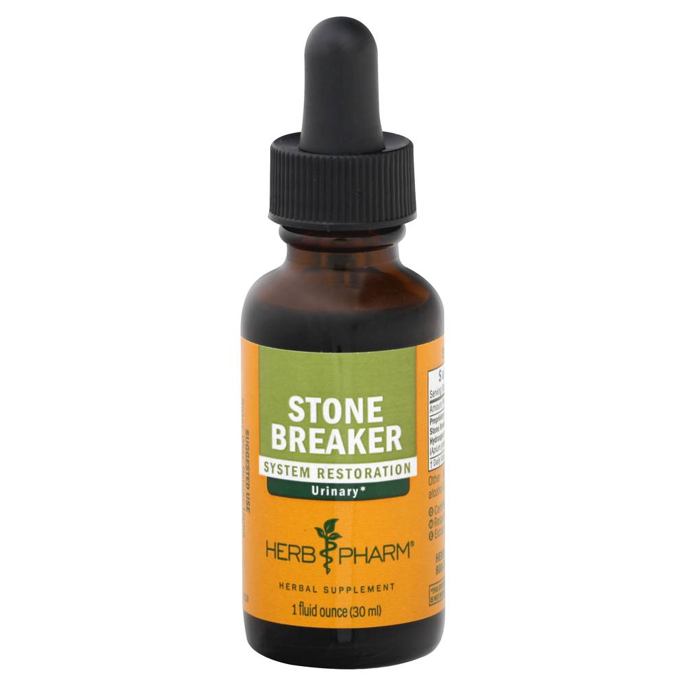 Herb Pharm Stone Breaker System Restoration Herbal Supplement (1 fl oz)