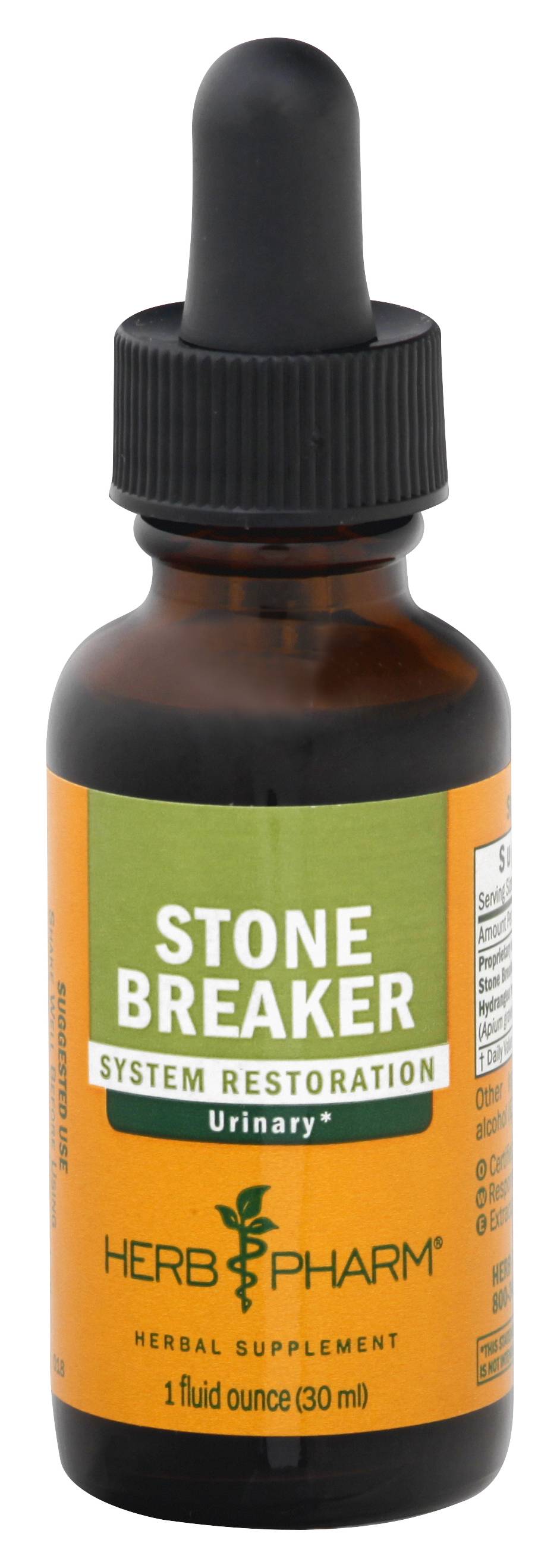 Herb Pharm Stone Breaker System Restoration Herbal Supplement (1 fl oz)