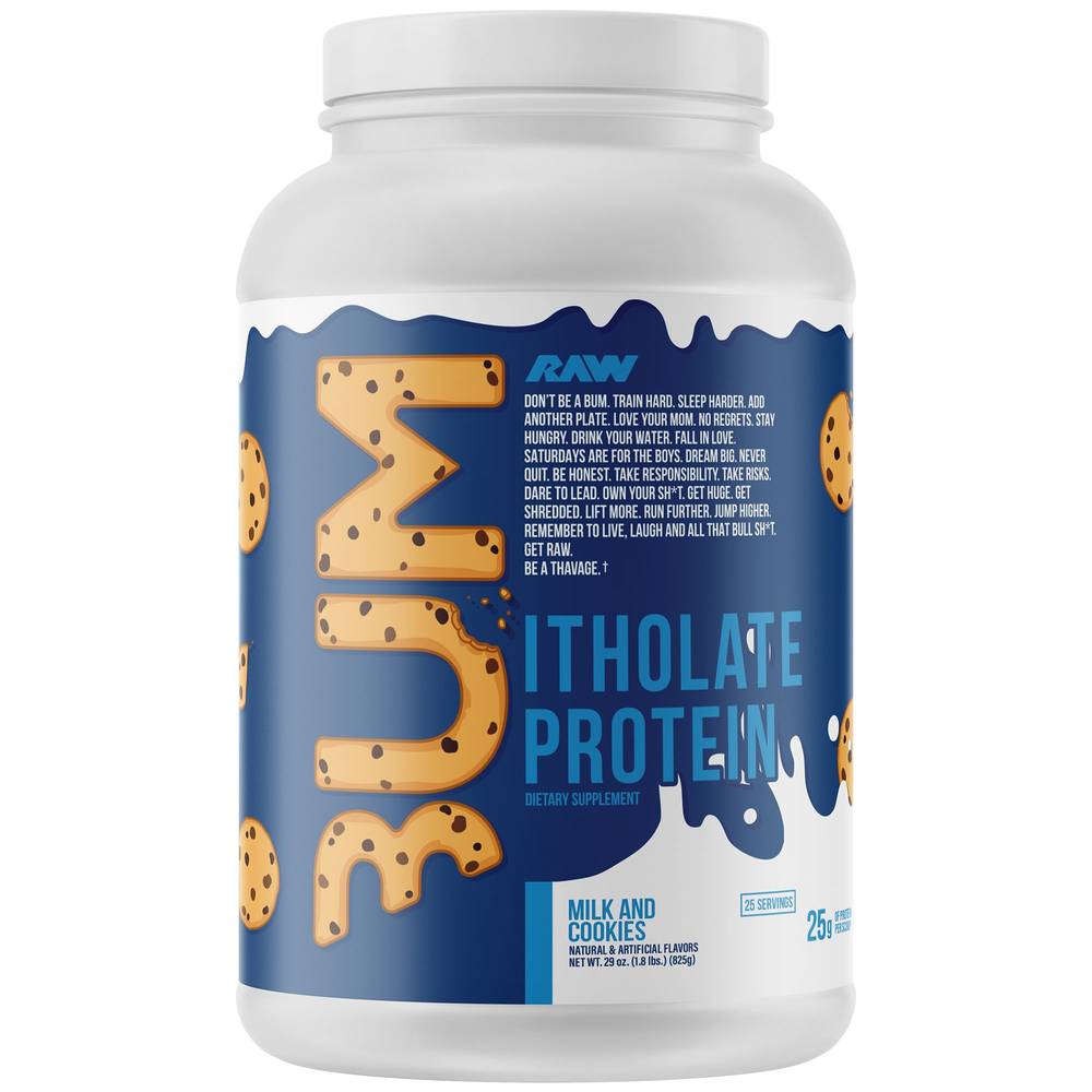 RAW Cbum Series Itholate Protein Powder Milk and Cookies (0.88 oz)