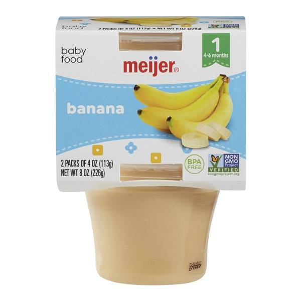 Meijer Baby Food Banana