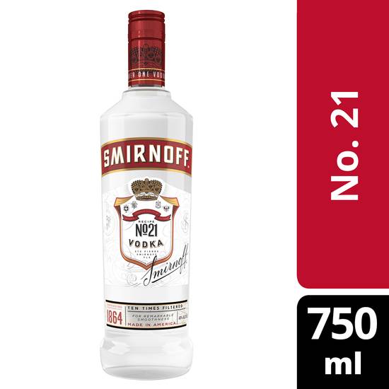 Smirnoff No 21 Vodka (750 ml)