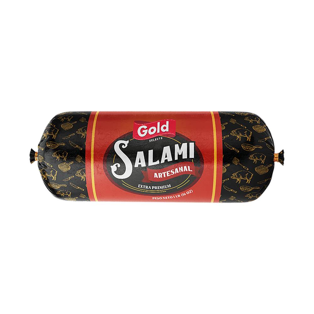 Gold Salami Artesanal 1lb