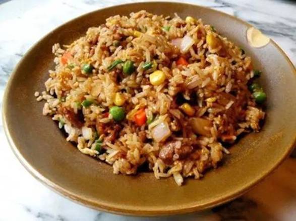 E6. Vegetable Fried Rice E6.素菜炒饭