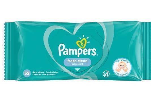Pampers Baby Wipes 56s