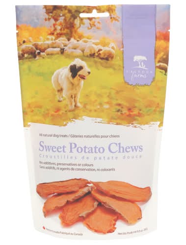 Caledon Farms Sweet Potato Chews Natural Dog Treats