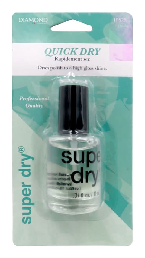 Diamond Cosmetics Quick Dry High Gloss Nail Topcoat (0.37 fl oz)
