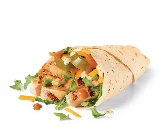 Spicy Grilled Jack Wrap
