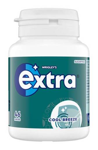 Extra Cool Breeze, Sugarfree Chewing Gums (46 pack)
