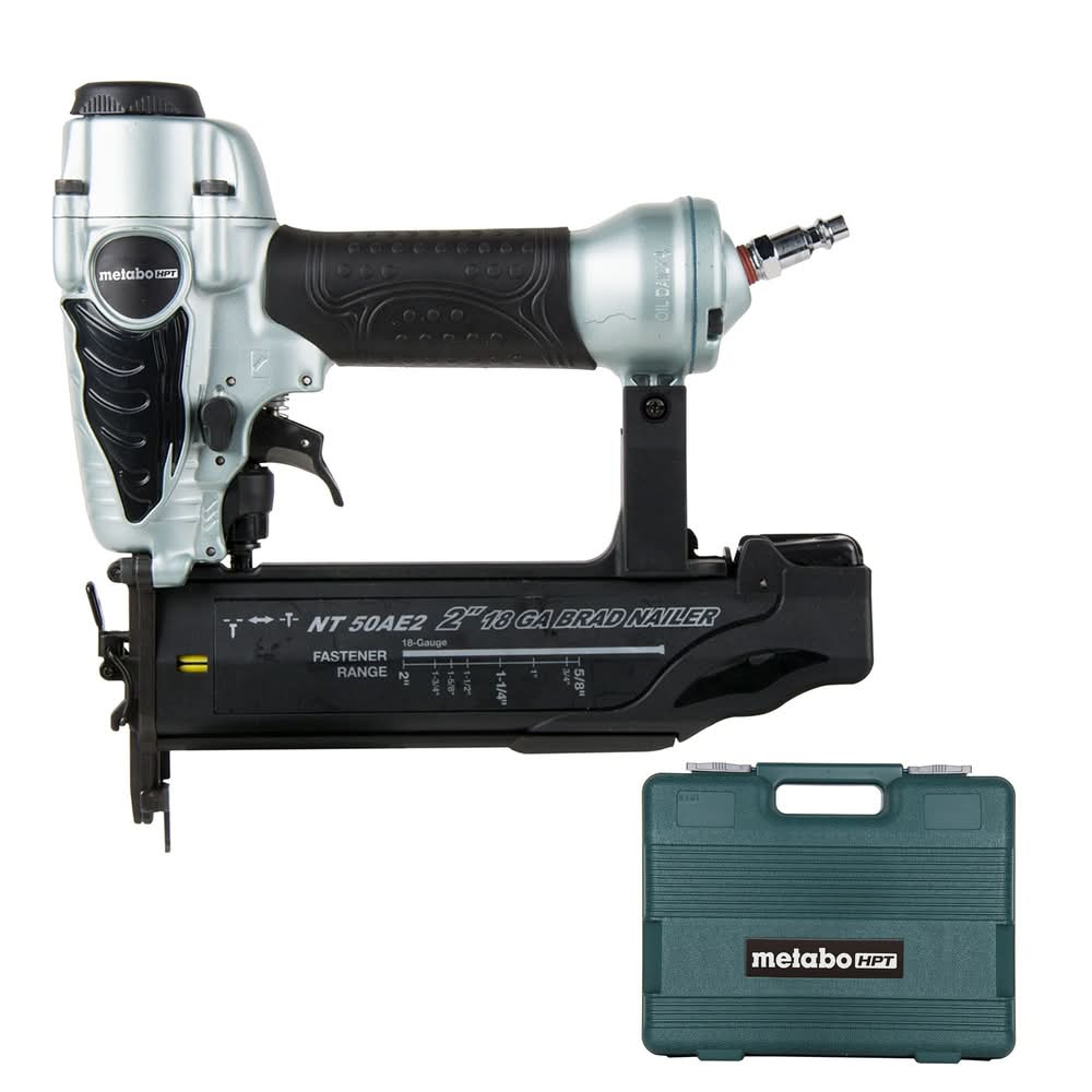 Metabo HPT 2-in 18 -Gauge Pneumatic Straight Brad Nailer