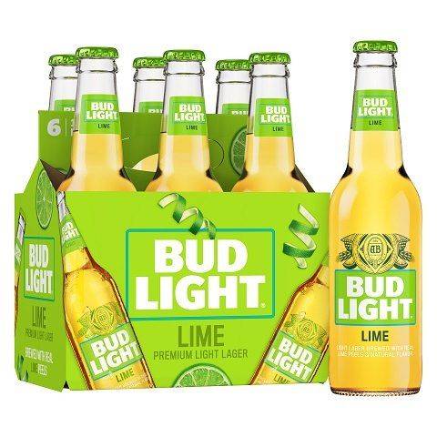 Bud Light Lime 6 Pack 12oz Bottle