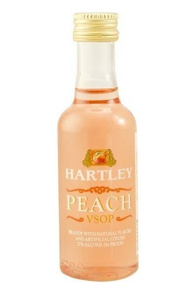 Hartley Peach Brandy (50ml bottle)