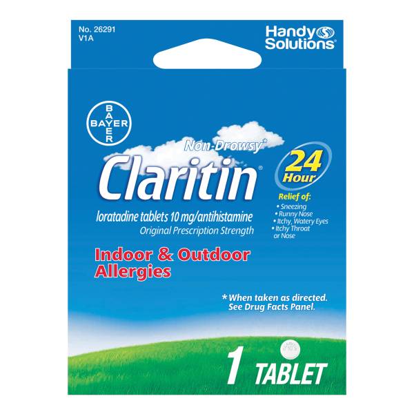 Bayer Claritin Indoor & Outdoor Allergies Tablet