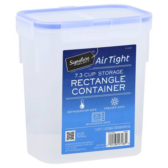 Signature Select Air Tight 7.3 Cup Rectangle Container (1 container)
