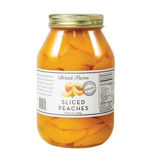 Bristol Farms Sliced Peaches