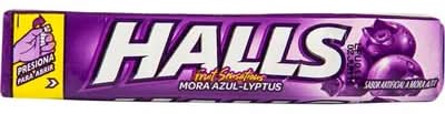 Caramelos Halls Mora 25.2 g
