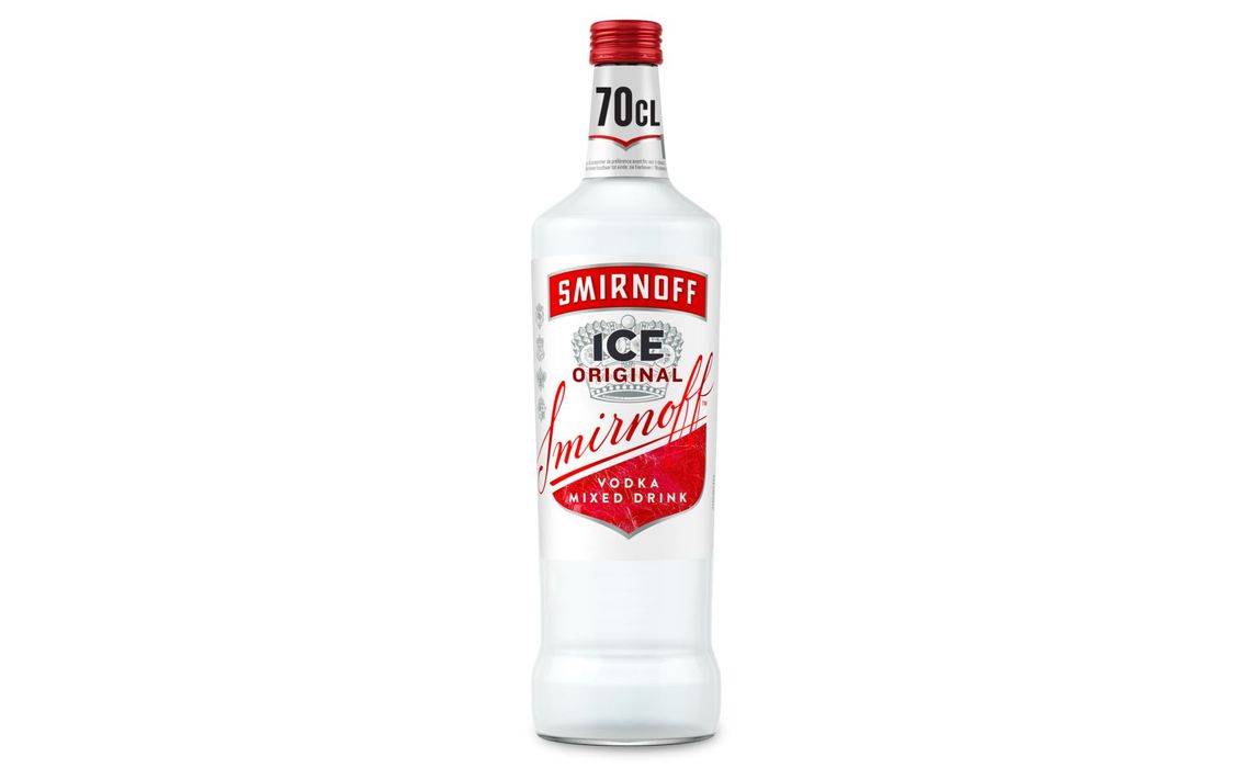 Smirnoff Ice Original Vodka Mixed Drink 4% Vol 70cl Bottle (105941)