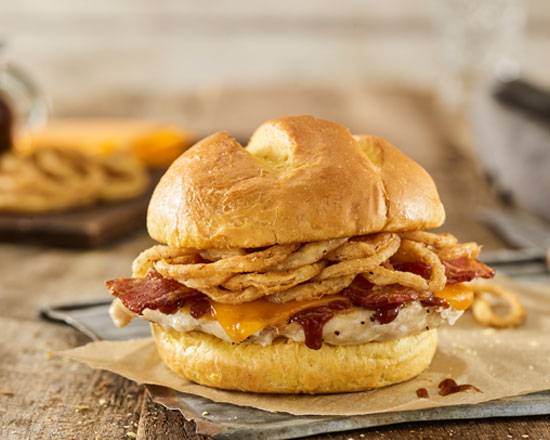 BBQ Bacon Cheddar Grilled Chicken Sandwich