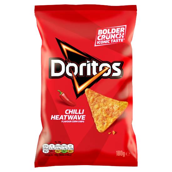 Doritos Chilli Heatwave, Corn Chips (180g)