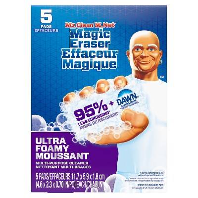Mr. Clean Magic Eraser Ultra Foamy Multi Purpose Cleaner (1.92 oz, 5 ct)
