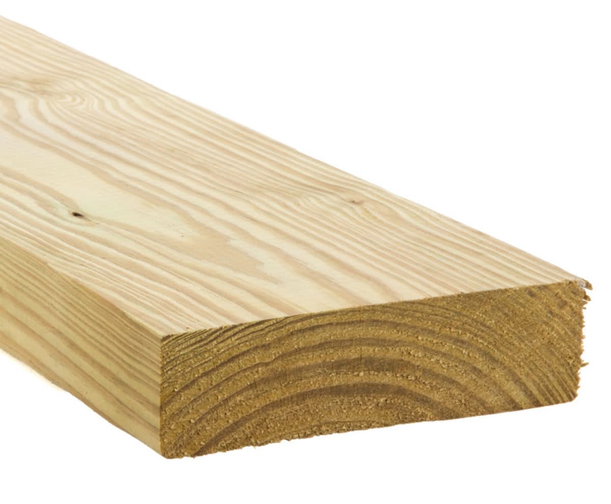Severe Weather 2-in x 6-in x 4-ft #2 Prime Southern yellow pine Above ground Pressure Treated Lumber