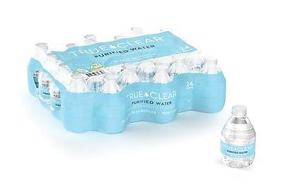 True Clear Purified Bottled Water (24 ct, 8 fl oz)