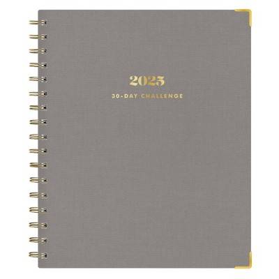 The Everygirl Planner 2025 Weekly & Monthly Planner, 9.25 In x8.07 In , Charcoal