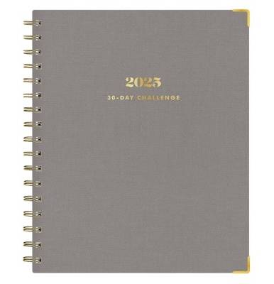 The Everygirl Planner 2025 Weekly & Monthly Planner, 9.25 In x8.07 In , Charcoal