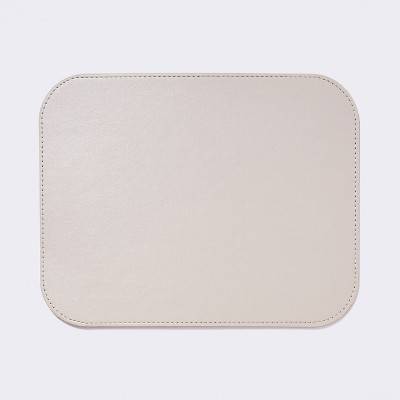 Threshold Faux Leather Mouse Pad, Light Pink