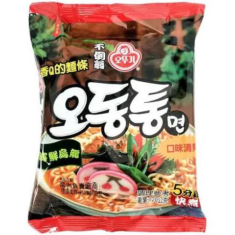 韓國不倒翁海鮮烏龍拉麵120g#8801045522883