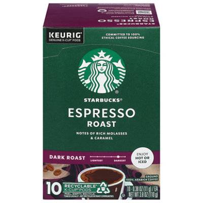 Starbucks K-Cup Pods Espresso Roast (0.38 oz)