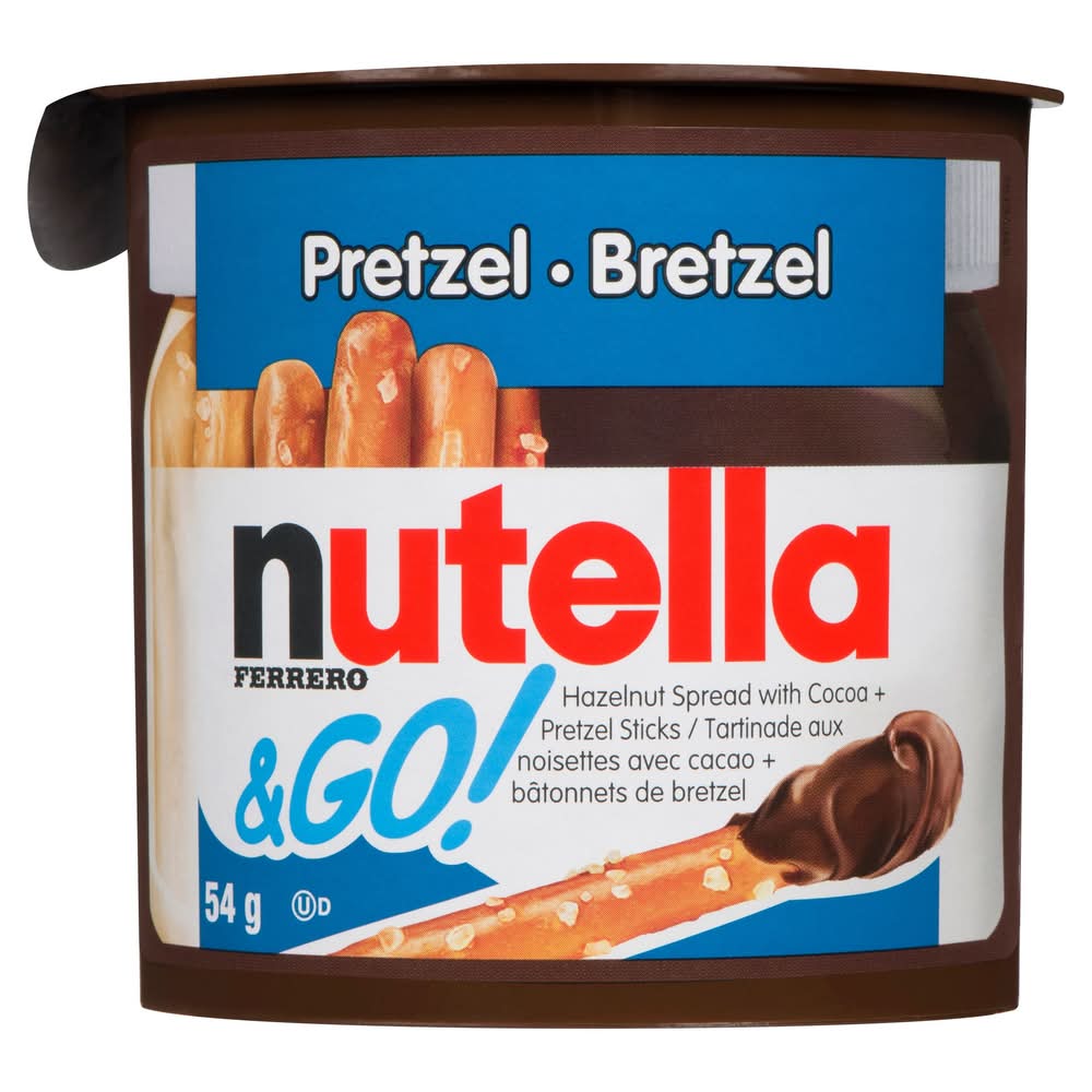 Nutella Hazelnut Spread Pretzel Stick (54 g)