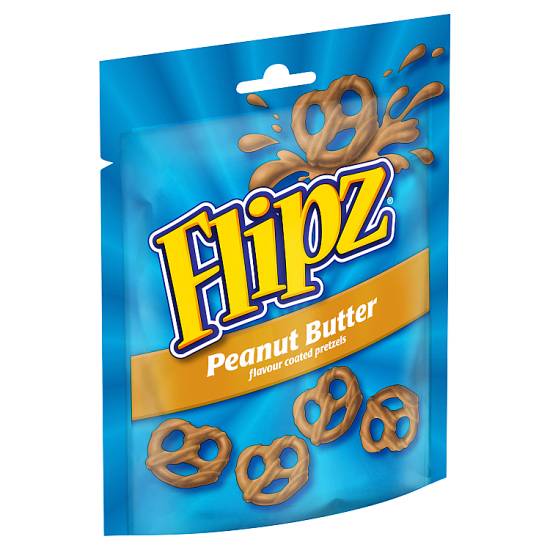 Flipz Pretzels Peanut Butter Flavour Snacks 90g