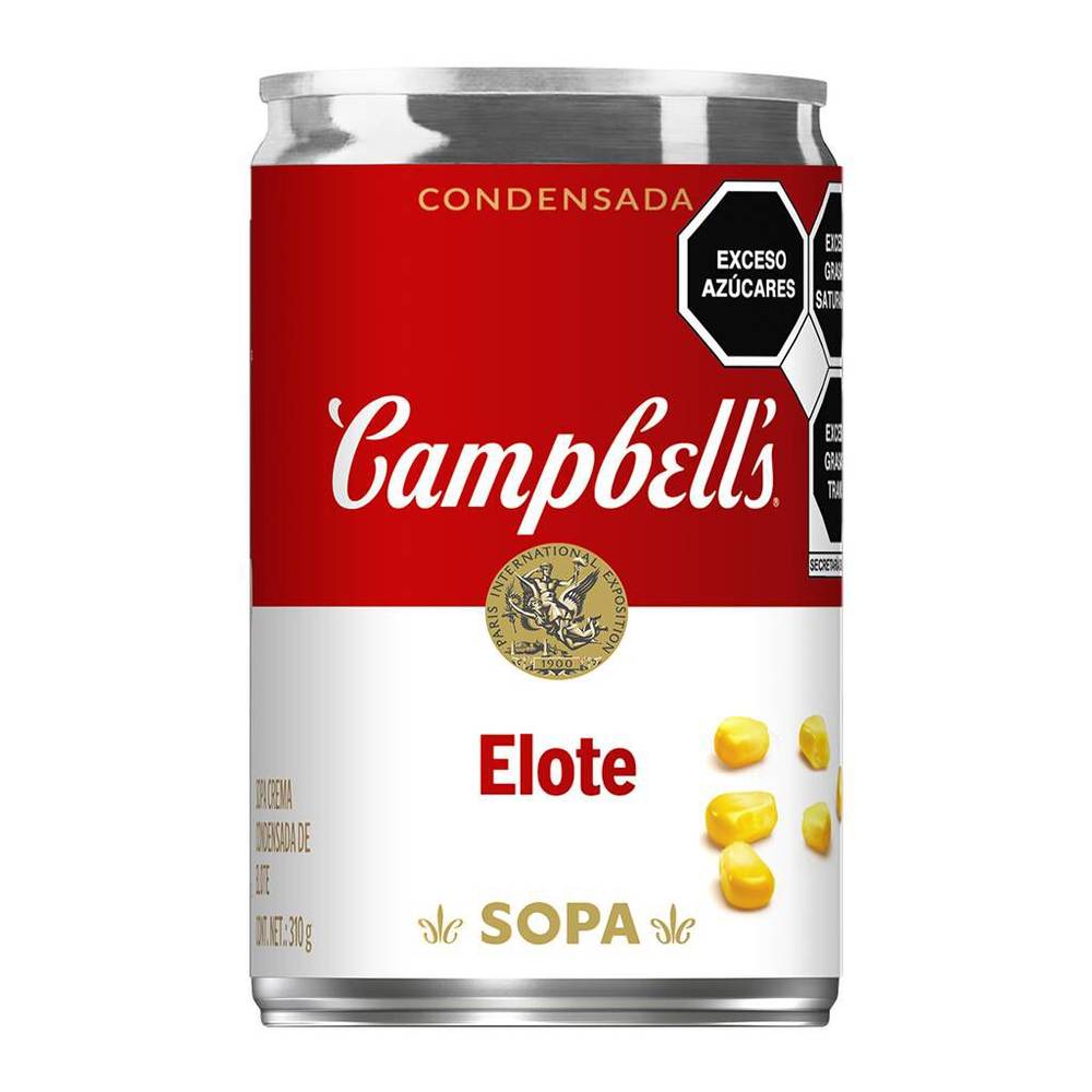 Campbell's sopa condensada de elote (lata 310 g)